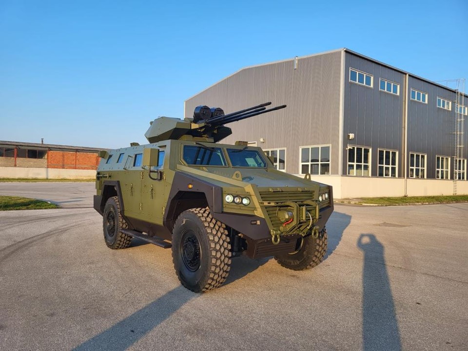 Milosh 2 Serbian 4x4 Armored Multi-Purpose Combat Vehicle (B)